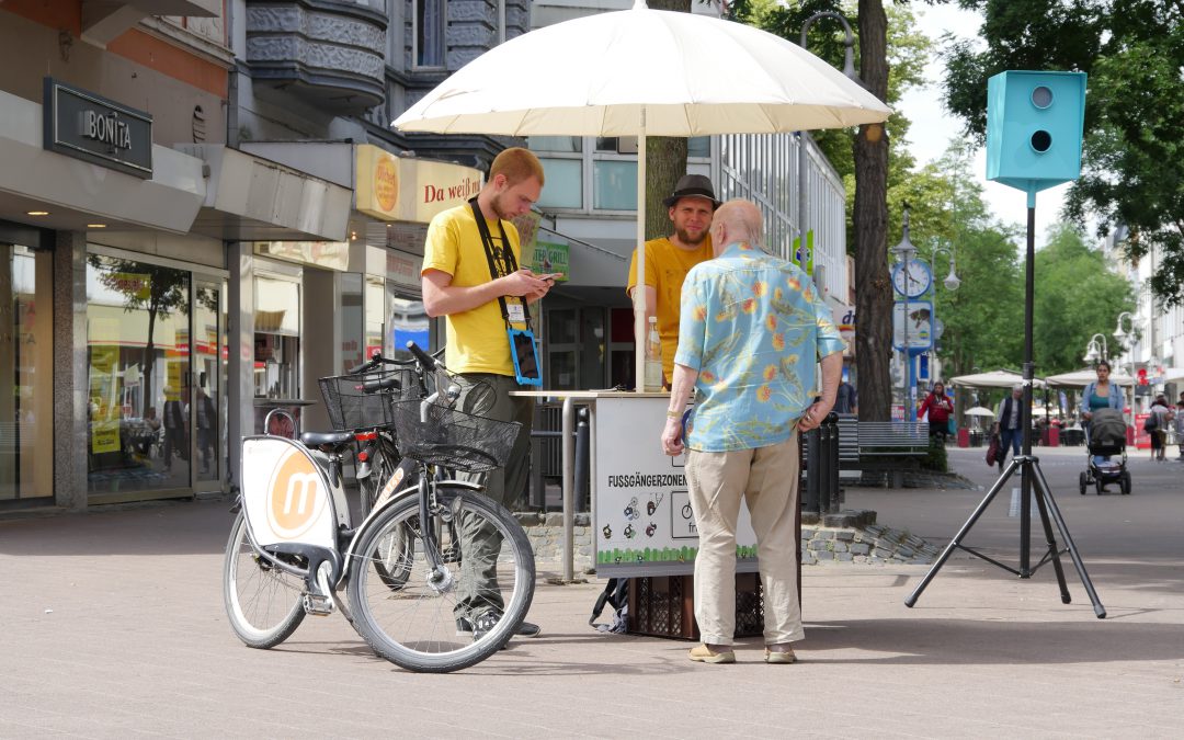 Evaluierung zu Radverkehr in Fußgängerzonen